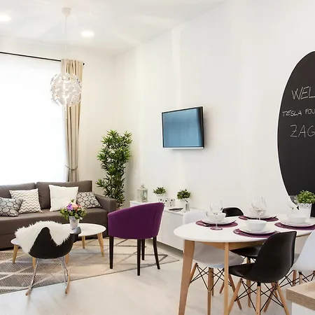 Tesla Boutique Apartments & Rooms Zágráb Kültér fotó